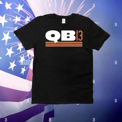 Big Cat Wearing Qb13 T-Shirt