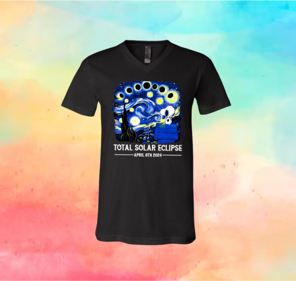 Buy Snoopy and Woodstock Total Solar Eclipse 2024 TShirts