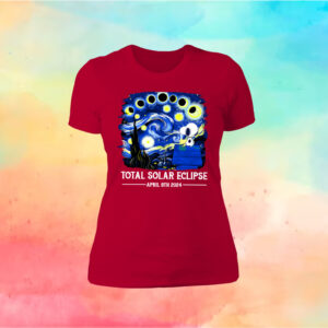 Buy Snoopy and Woodstock Total Solar Eclipse 2024 T-Shirts