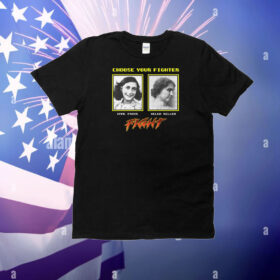 Choose Your Fighter: Anne Frank Helen Keller T-Shirt