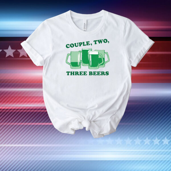 Couple, Two, Three Green Beers Minnesota TShirts