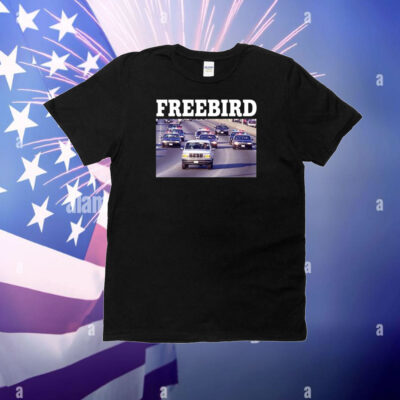 Freebird White Bronco T-Shirt
