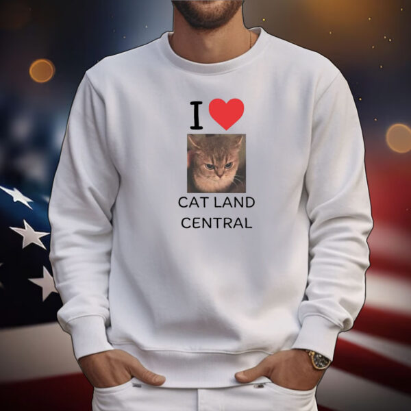 I Love Cat Land Central Tee Shirts