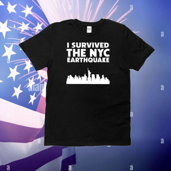 I Survived The Nyc Earthquake 2024 T-Shirt