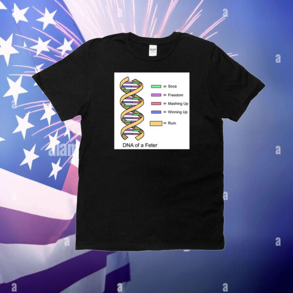 IAmSocaJA DNA Of A Feter T-Shirt