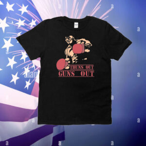 L.A. Beast Wearing Thuns Out Guns Out T-Shirt