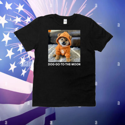 Leonidas Dog Coin Go To The Moon T-Shirt