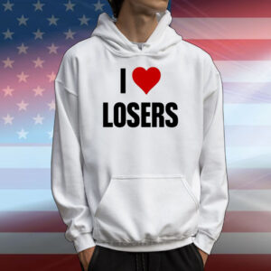Linabob Wearing I Love Losers T-Shirts