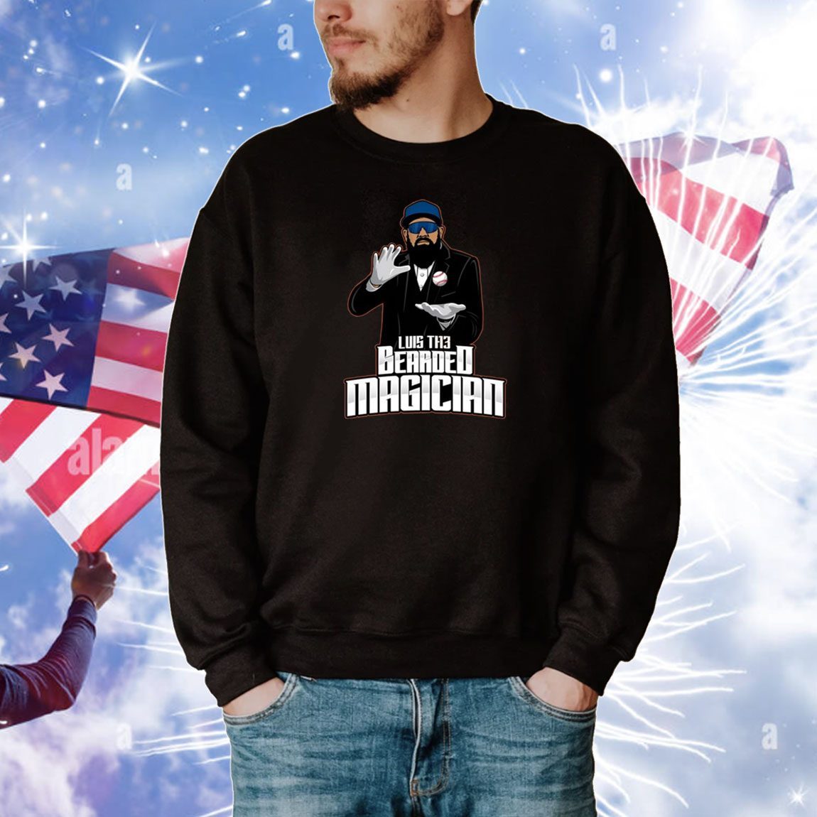 Luis The Bearded Magician Tee Shirts