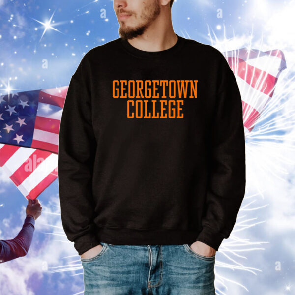 Matt Jones Wearing Georgetown College Tee Shirts