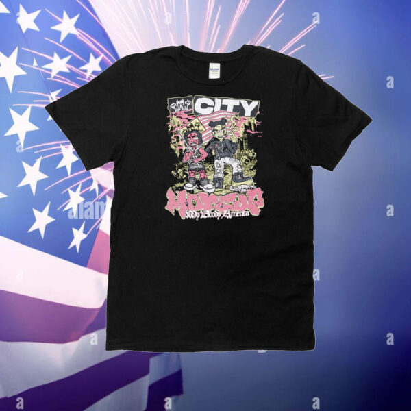 My Bloody America City Hoodie T-Shirt
