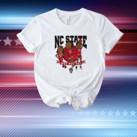 NC State Basketball: Why Not Us? Caricatures T-Shirt