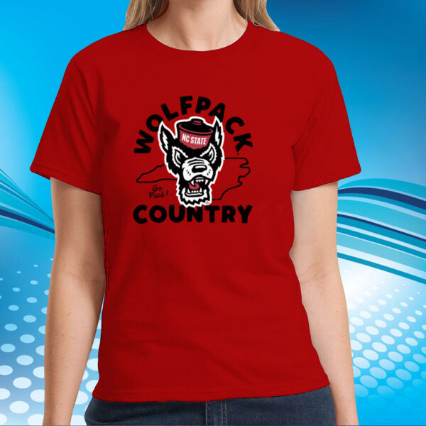 Nc State Wolfpack Country T-Shirts