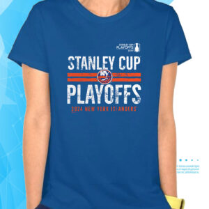 New York Islanders 2024 Stanley Cup Playoffs Crossbar Tri-Blend T-Shirts