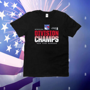 New York Rangers 2024 Metropolitan Division Champions T-Shirt