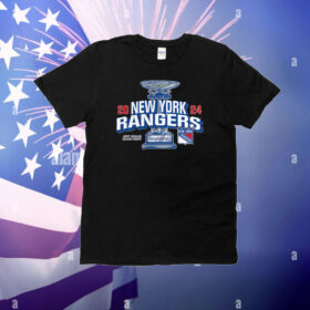New York Rangers Fanatics Branded 2024 Presidents’ Trophy T-Shirt
