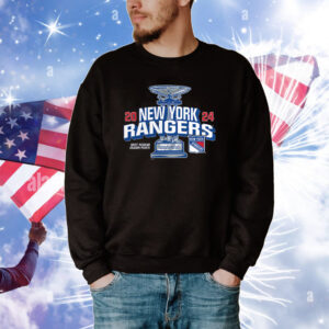 New York Rangers Fanatics Branded 2024 Presidents’ Trophy Tee Shirts