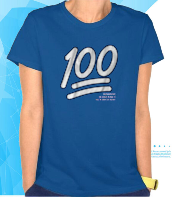 Nikita Kucherov: 100 Assists TShirts