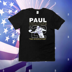 Paul Krause The Interceptor #22 T-Shirt