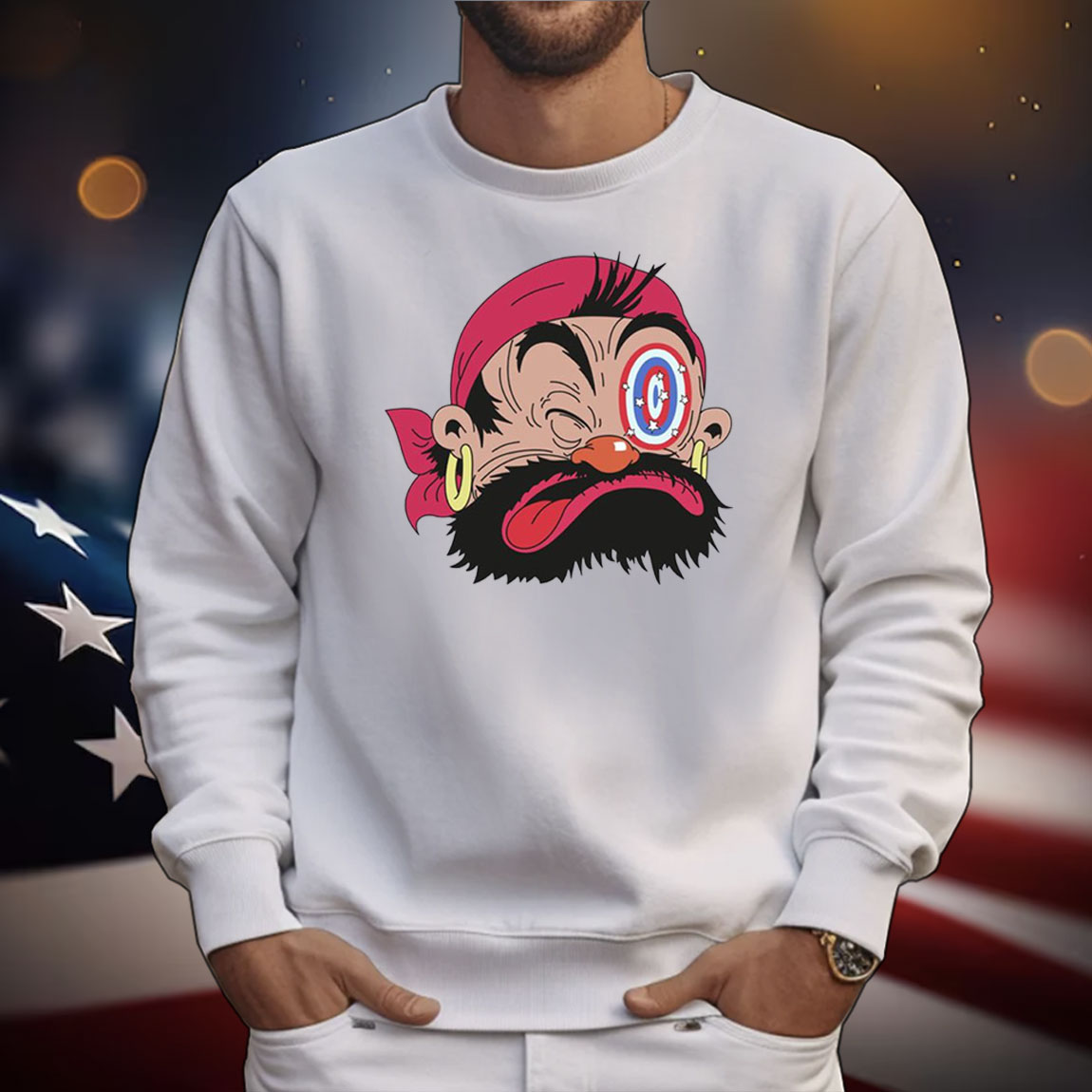 Popeye The Sailor Man - Bluto Sindbad Knockout Tee Shirts