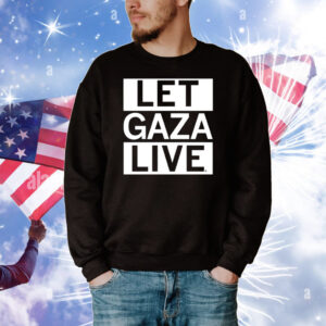 Raygun Let Gaza Live Tee Shirts