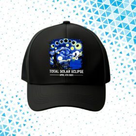 Snoopy and Woodstock Total Solar Eclipse 2024 Cap