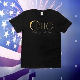 Solar Eclipse 2024 Shirt State Ohio Total Solar Eclipse T-Shirt