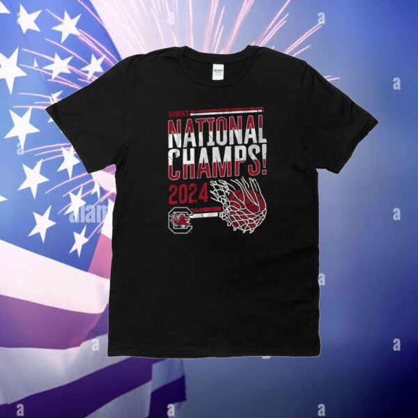 South Carolina Women's Basketball: 2024 National Champions Swish T-Shirt