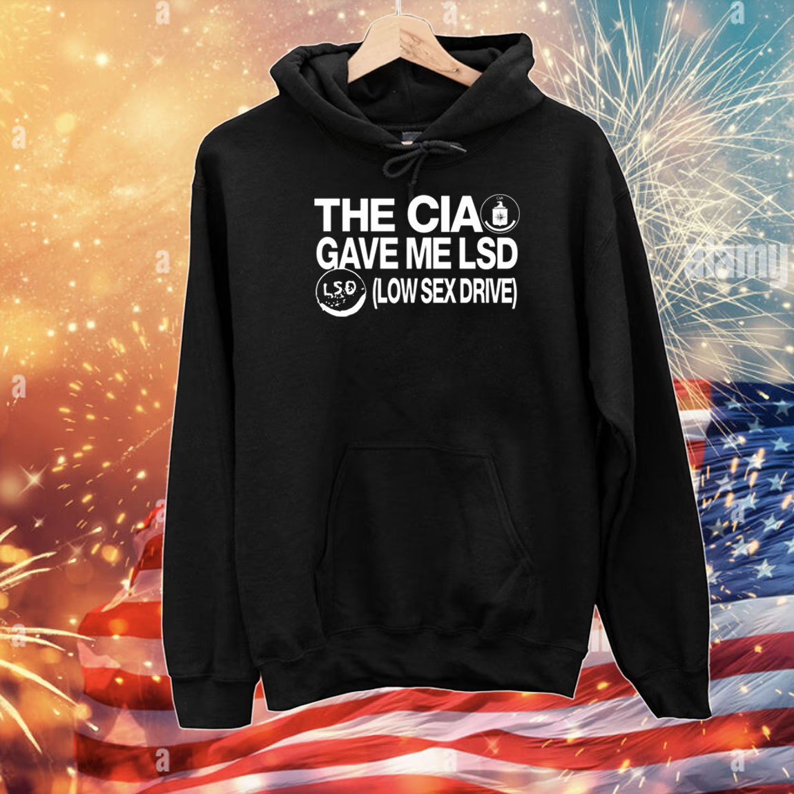 The Cia Gave Me Lsd Low Sex Drive Tee Shirts
