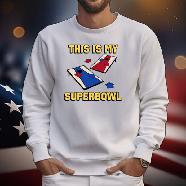 This Is My Superbowl Corn Hole Tee Shirts