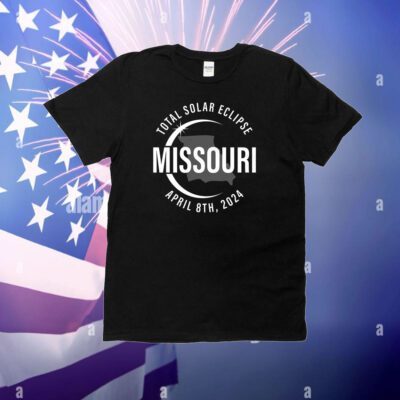 Total Solar Eclipse Missouri,April 8 2024 Missouri T-Shirt