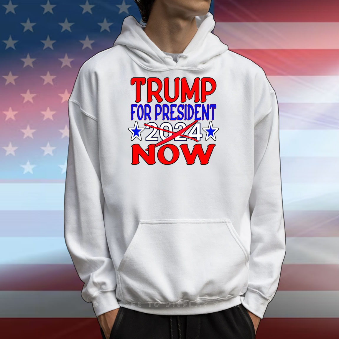 Trump For President Now Not In 2024 T-Shirts