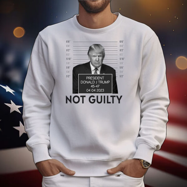 Trump not guilty Donald Trump T-shirts