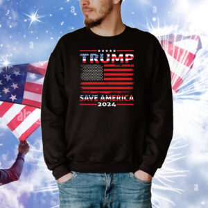 Trump save america 2024 illustration T-Shirt