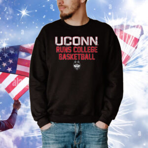 UConn Runs College Basketball TShirts