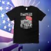 USA Flag All I Want For Christmas Is Trump Take America Back 2024 T-Shirt