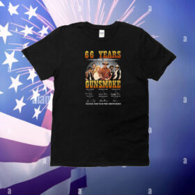 66 Years Gunsmoke Thank You For The Memories T-Shirt