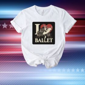 Artelize I Love Ballet T-Shirt