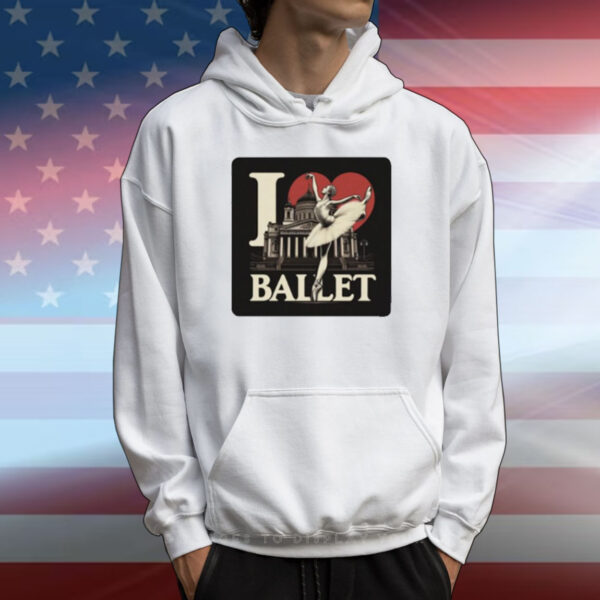 Artelize I Love Ballet T-Shirt