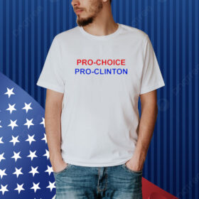 Aubrey Plaza Wearing Pro Choice Pro Clinton Shirts