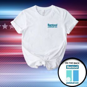 Barstool Pickleball Club Retro T-Shirt