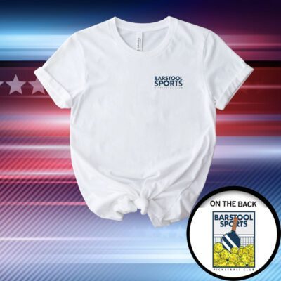 Barstool Sports Pickleball Paddle T-Shirt