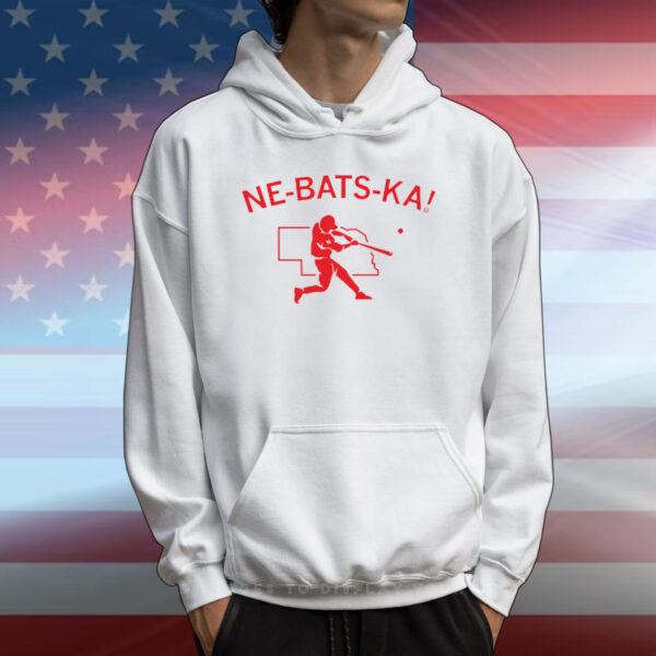 Baseball in Nebraska: Ne-bat-sk! T-Shirt
