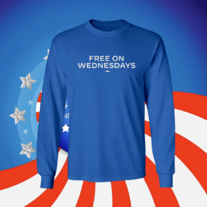 Biden Free On Wednesday T-Shirt long
