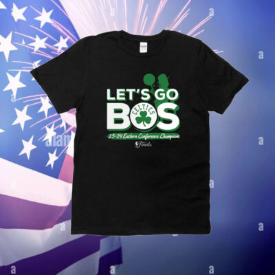 Boston Celtics 2024 Eastern Conference Champions Layup Drill T-Shirt