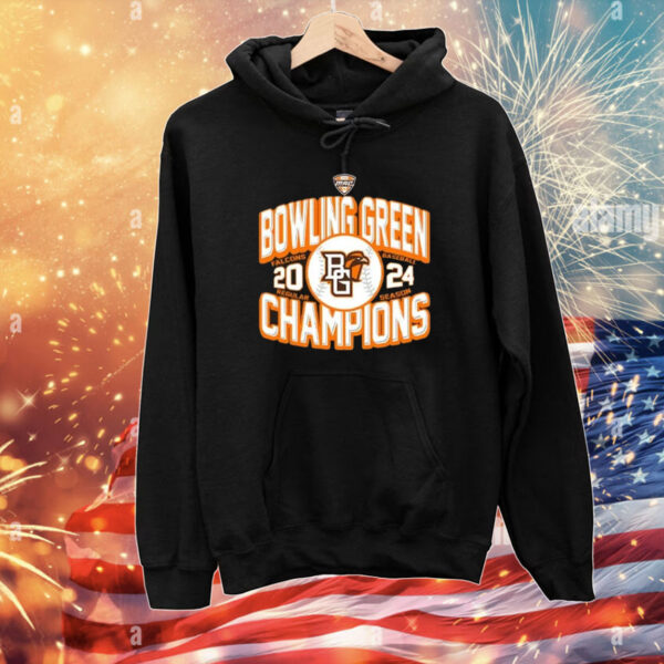 Bowling Green Falcons 2024 Regular Baseball Season Champions T-Shirt