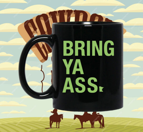 Bring Ya Ass Minnesota Map Mug