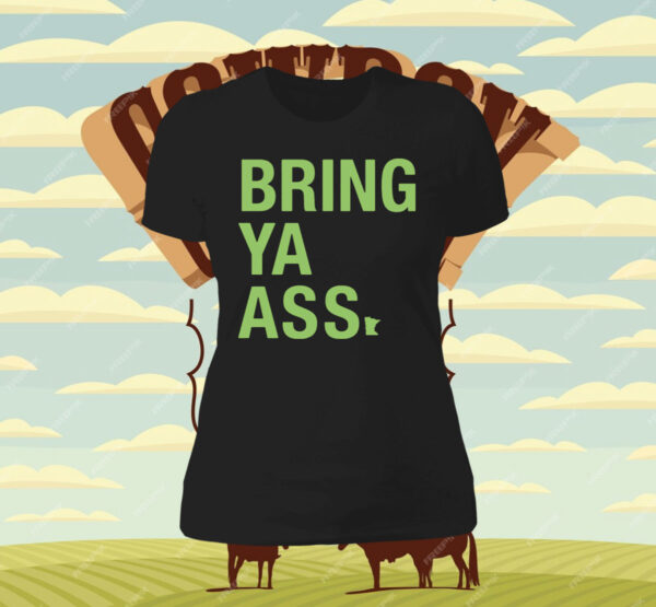 Bring Ya Ass Minnesota Map T-Shirts