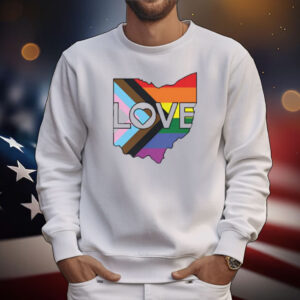 Cleco Ohio Love Progress Pride T-Shirt