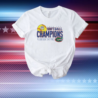 Florida Gators 2024 Sec Softball Conference Tournament Champions Base Stealer T-Shirt